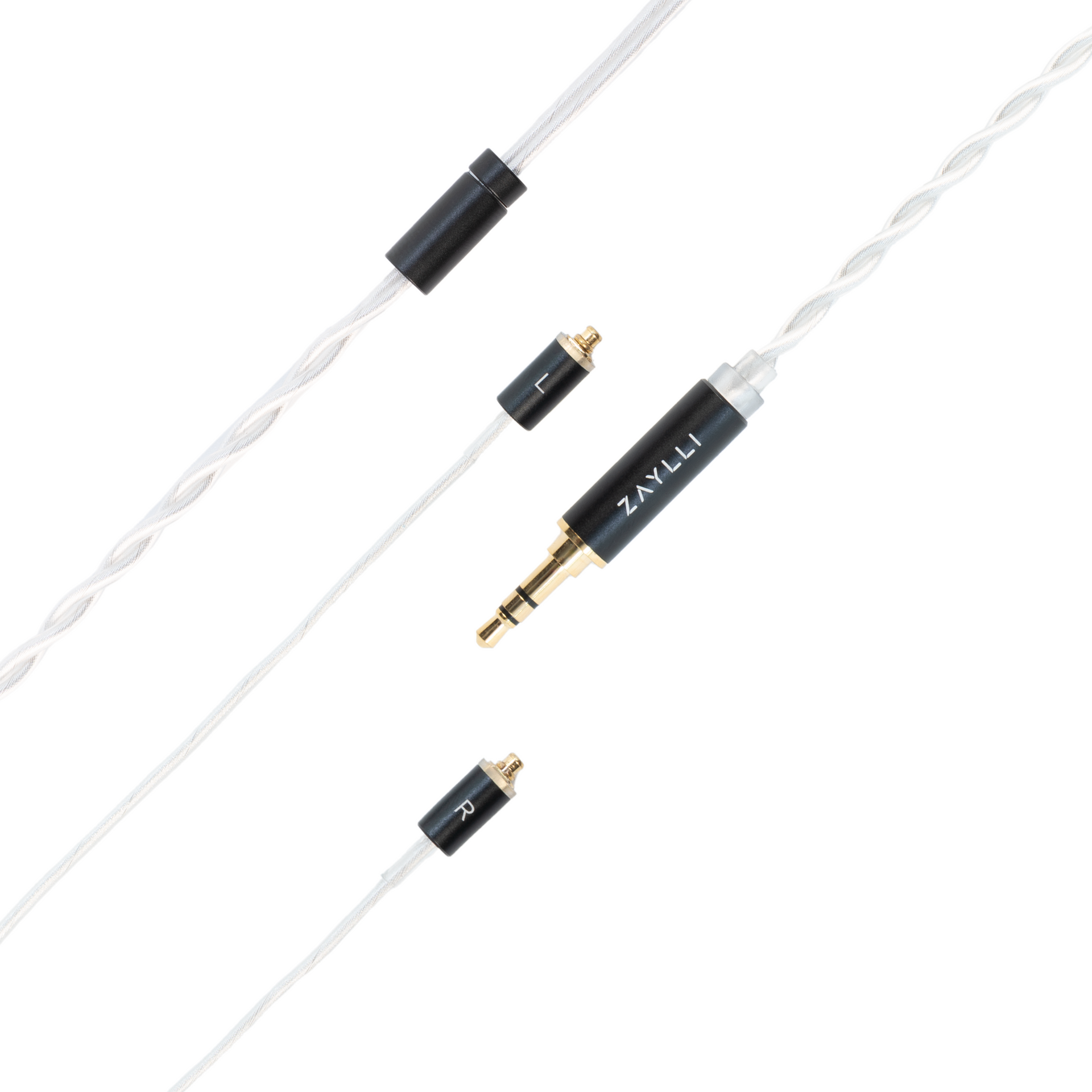 Zaylli 3.5mm Standard Cable (Shielded, Silver-Plated Copper)